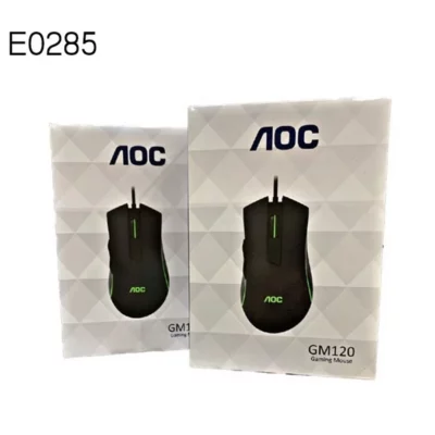 AOC GM120 USB GAMING MOUSE – BLACK